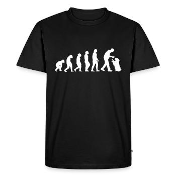 Bernois - T-shirt Premium bio Homme - noir - Devant - Nico (187cm)