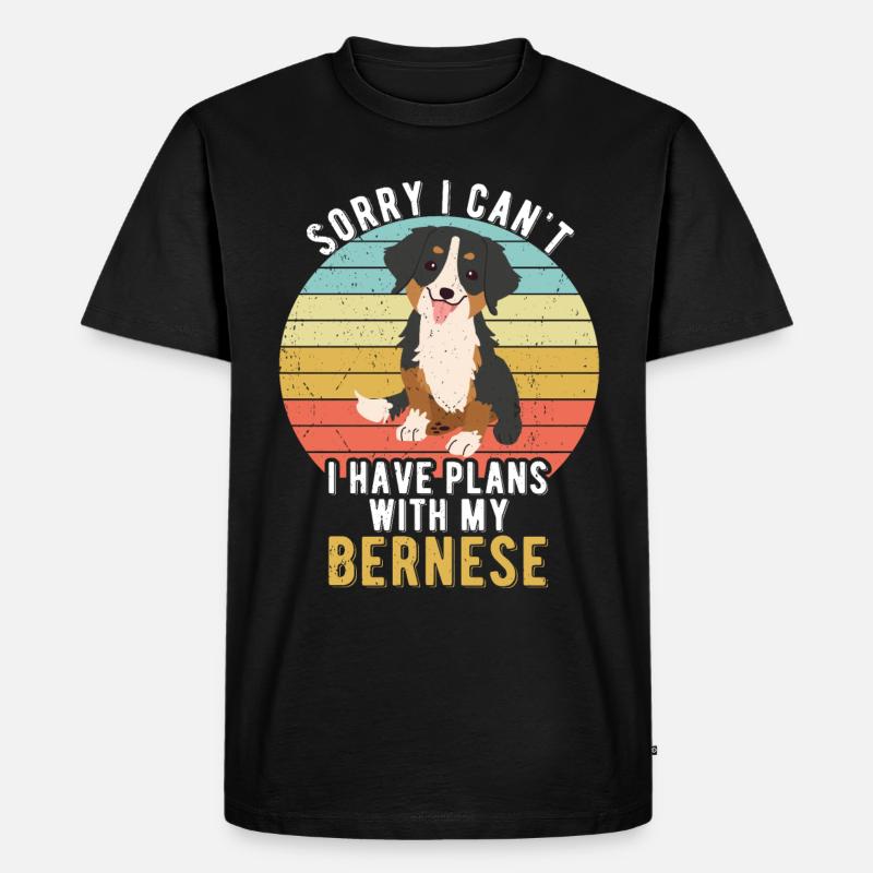 Berner - Männer Premium Bio T-Shirt - Schwarz