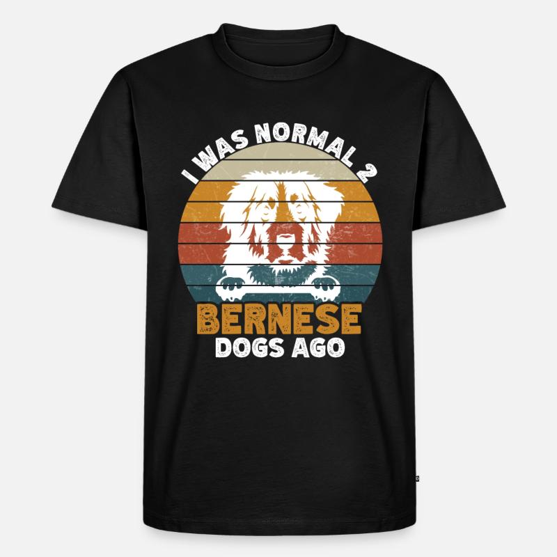 Berner - Männer Premium Bio T-Shirt - Schwarz