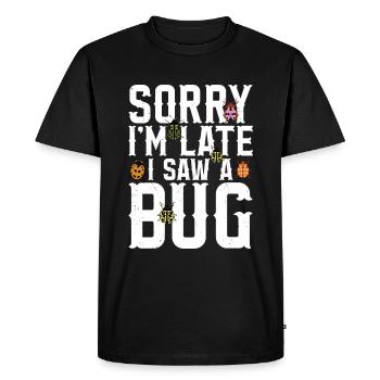 Insecte - T-shirt Premium bio Homme - noir - Devant - Nico (187cm)
