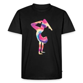 Stumble - Men's Premium Organic T-Shirt - black - Front - Nico (187cm)