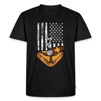 Cigar cigarette smokers - Men's Premium Organic T-Shirt - black - Front - Nico (187cm)