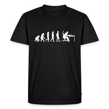 Computer Repair Technology Support Technology - Men's Premium Organic T-Shirt - black - Front - Nico (187cm)