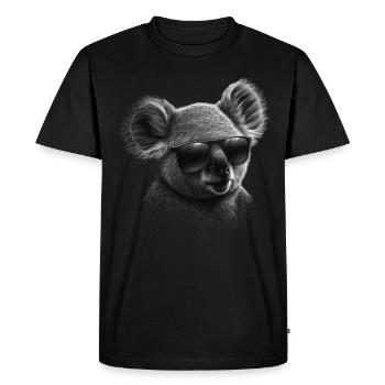 Koala Lunettes de soleil Animal Motif Cadeau Ours Animal - T-shirt Premium bio Homme - noir - Devant - Nico (187cm)