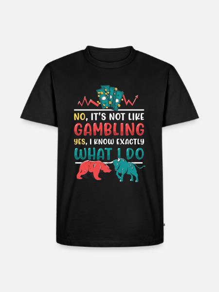 Bourse, Investisseur, Trader - T-shirt Premium bio Homme - noir