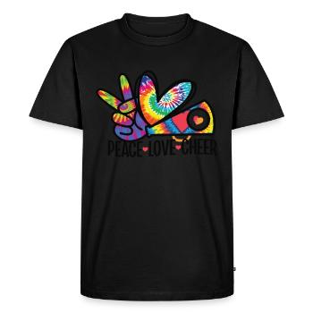 Cheerleading Girl Cheerleading Cheering Youth - T-shirt Premium bio Homme - noir - Devant - Nico (187cm)