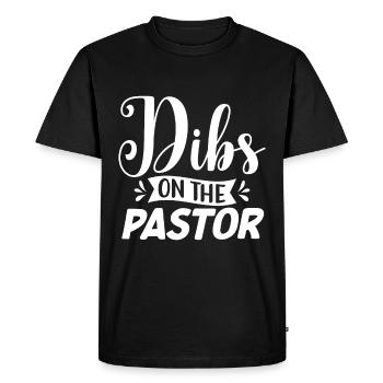 Pasteur Femme Jésus Appréciation de l’Église Chrétienne - T-shirt Premium bio Homme - noir - Devant - Nico (187cm)