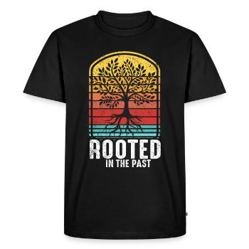 Genealogy Genetics Genealogist Ancestors - Men's Premium Organic T-Shirt - black - Front - Nico (187cm)
