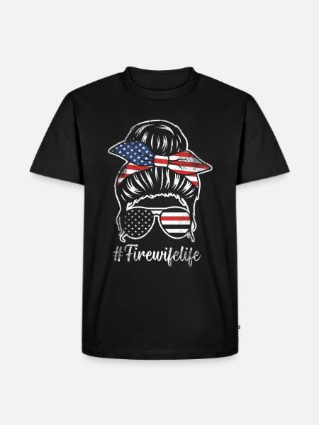 Firefighter Fire Crews ́ - Men's Premium Organic T-Shirt - black