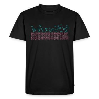 Cadeaux de la semaine de l’entretien ménager Amoureux du ménage - T-shirt Premium bio Homme - noir - Devant - Nico (187cm)
