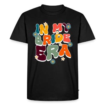 Groovy Bride Bachelorette Bridal Shower - T-shirt Premium bio Homme - noir - Devant - Nico (187cm)
