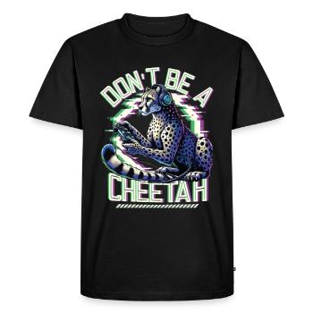 Video Gaming Cheetaah Esport Gaming Nerd Gamer - Men's Premium Organic T-Shirt - black - Front - Nico (187cm)