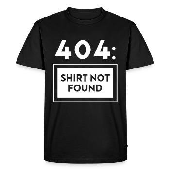 Développeur de logiciels, Ingénieur informatique, Nerd - T-shirt Premium bio Homme - noir - Devant - Nico (187cm)