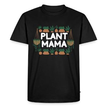 Plante Mère Mère Jardin Plantes Fleur - T-shirt Premium bio Homme - noir - Devant - Nico (187cm)