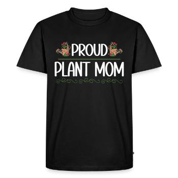 Plante Mère Mère Jardin Plantes Fleur - T-shirt Premium bio Homme - noir - Devant - Nico (187cm)