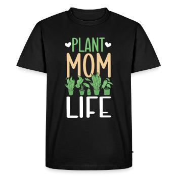 Plante Mère Mère Jardin Plantes Fleur - T-shirt Premium bio Homme - noir - Devant - Nico (187cm)