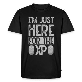 PC Video Gamer Computer Nerd Gaming WASD - Men's Premium Organic T-Shirt - black - Front - Nico (187cm)