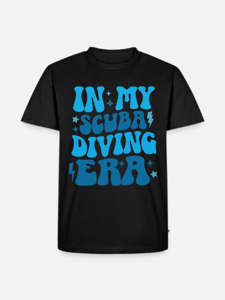 Diving Diver Ocean Lovers - Men's Premium Organic T-Shirt - black