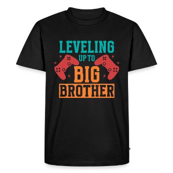 Big Brother Video Gamer New Brother Gaming - T-shirt Premium bio Homme - noir - Devant - Nico (187cm)