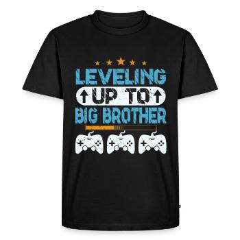 Big Brother Video Gamer New Brother Gaming - T-shirt Premium bio Homme - noir - Devant - Nico (187cm)