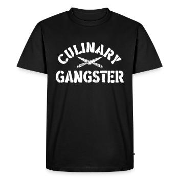 Cuisine Amateur de cuisine Chef culinaire - T-shirt Premium bio Homme - noir - Devant - Nico (187cm)