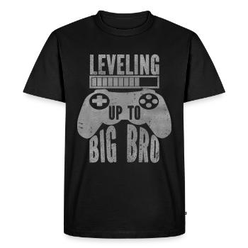 Video Games Gaming Boys Brother Teen - Men's Premium Organic T-Shirt - black - Front - Nico (187cm)