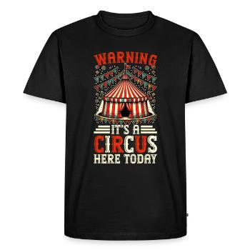 Circus Staff Carnival Costume Circus Event - Men's Premium Organic T-Shirt - black - Front - Nico (187cm)