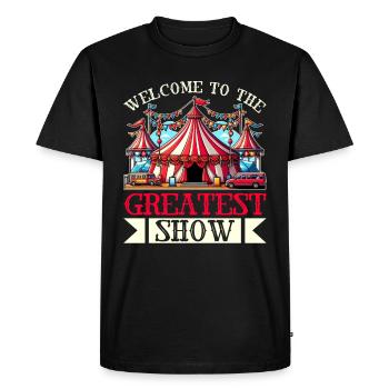 Circus Staff Carnival Costume Circus Event - Men's Premium Organic T-Shirt - black - Front - Nico (187cm)