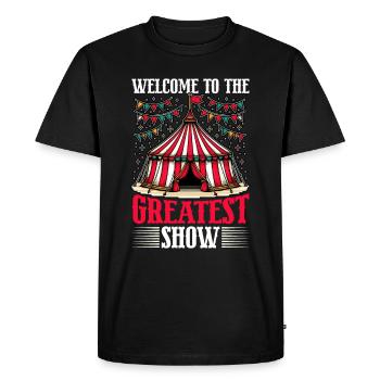 Circus Staff Carnival Costume Circus Event - Men's Premium Organic T-Shirt - black - Front - Nico (187cm)