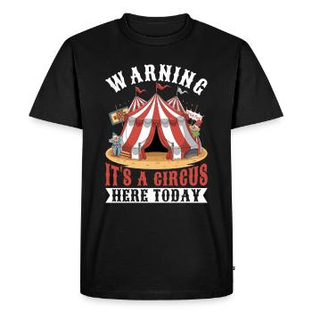 Circus Staff Carnival Costume Circus Event - Men's Premium Organic T-Shirt - black - Front - Nico (187cm)