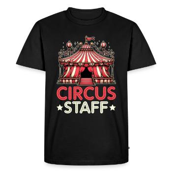 Circus Staff Carnival Costume Circus Event - Men's Premium Organic T-Shirt - black - Front - Nico (187cm)