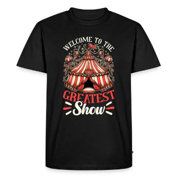 Circus Staff Carnival Costume Circus Event - Men's Premium Organic T-Shirt - black - Front - Nico (187cm)