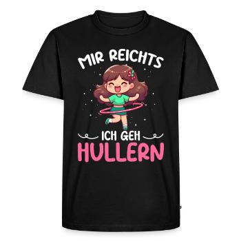 I've had enough I go hullern huller hula tires - Men's Premium Organic T-Shirt - black - Front - Nico (187cm)