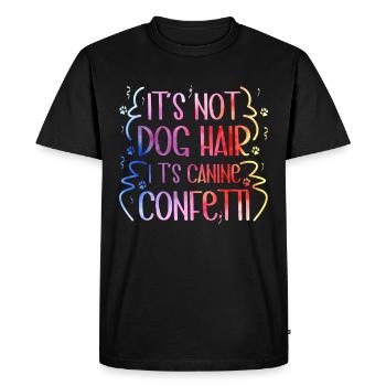 Chien Chiot Soins pour animaux de compagnie Salon d’emploi - T-shirt Premium bio Homme - noir - Devant - Nico (187cm)