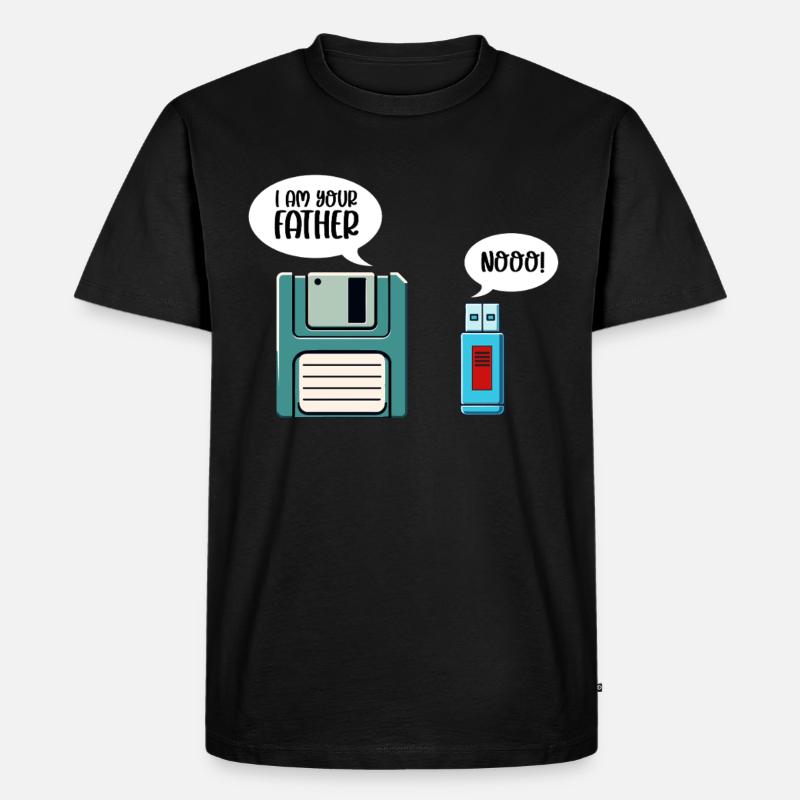 Programmierer Computercodierungssoftwareentwickler - Männer Premium Bio T-Shirt - Schwarz
