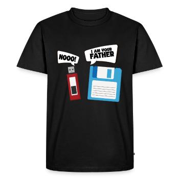 Programmer Computer Coding Software Developer - Men's Premium Organic T-Shirt - black - Front - Nico (187cm)