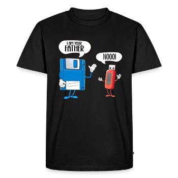 Programmer Computer Coding Software Developer - Men's Premium Organic T-Shirt - black - Front - Nico (187cm)