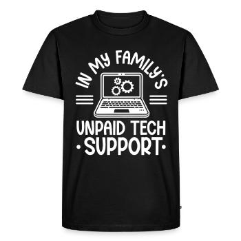Programmer Computer Coding Software Developer - Men's Premium Organic T-Shirt - black - Front - Nico (187cm)