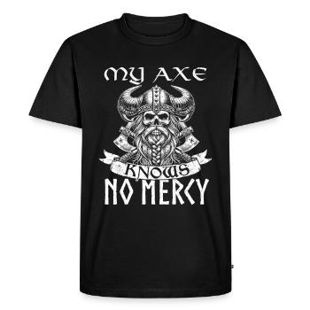 Viking Dieux nordiques Mythologie Nordman - T-shirt Premium bio Homme - noir - Devant - Nico (187cm)