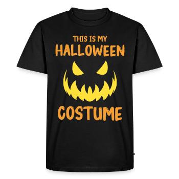 Costume d’Halloween effrayant - T-shirt Premium bio Homme - noir - Devant - Nico (187cm)