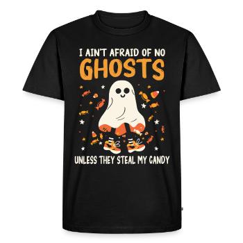Costume d’Halloween effrayant - T-shirt Premium bio Homme - noir - Devant - Nico (187cm)