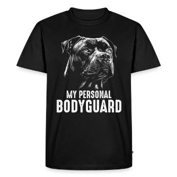 Cane Corso Chien - T-shirt Premium bio Homme - noir - Devant - Nico (187cm)