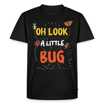 Biologie de l’entomologiste des insectes - T-shirt Premium bio Homme - noir - Devant - Nico (187cm)