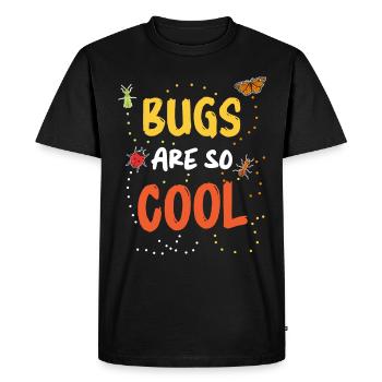 Insect Entomologist Biology - Men's Premium Organic T-Shirt - black - Front - Nico (187cm)