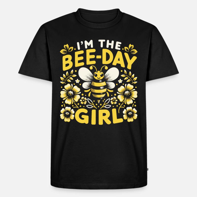 honey bee, beekeeper, bee, bee - Men's Premium Organic T-Shirt - black