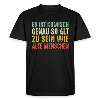 Birthday Gift Birthday Boy Girl Funny - Men's Premium Organic T-Shirt - black - Front - Nico (187cm)