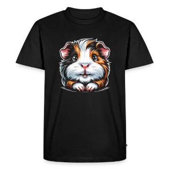 Cobaye - T-shirt Premium bio Homme - noir - Devant - Nico (187cm)