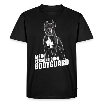 Chiens Cane Corso Italiano Chien - T-shirt Premium bio Homme - noir - Devant - Nico (187cm)