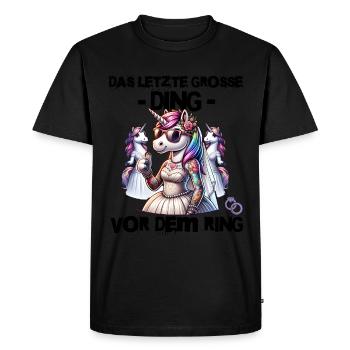 Bachelor Party Bride Hen Party Rumbling Women - Men's Premium Organic T-Shirt - black - Front - Nico (187cm)