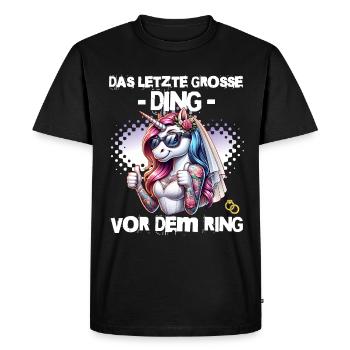 Bachelor Party Bride Hen Party Rumbling Women - Men's Premium Organic T-Shirt - black - Front - Nico (187cm)